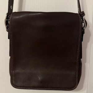 Classic Brown Leather Men's Bag